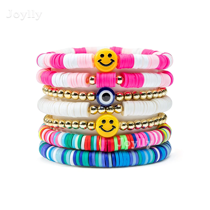 Preppy Preppy Bracelet Heishi Bead Bracelets Made Bracelets Preppy