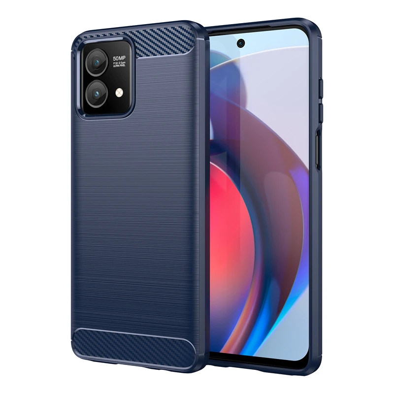 Silicon Carbon Fiber Protective Case Cover