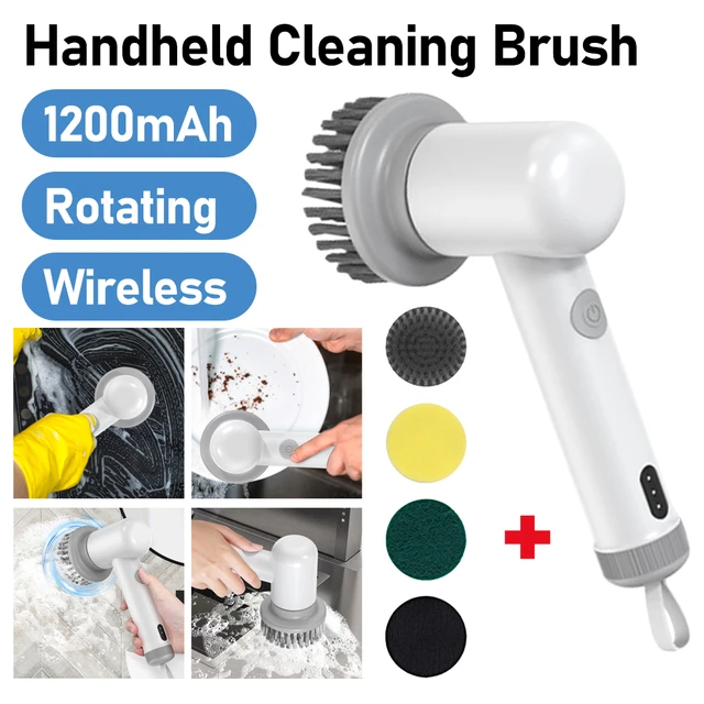 Electric Rotating Cleaning Brush - 1200mah Electric Shower