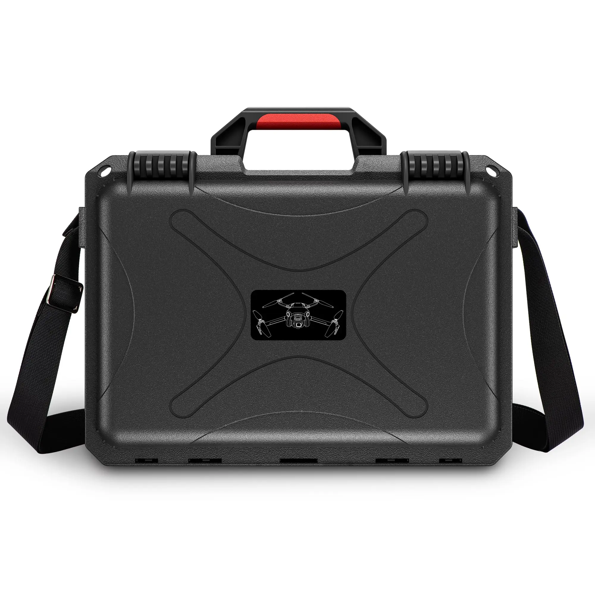 Mini 4 Pro Waterproof Hard Carrying Case for DJI Mini 4 Pro Fly More Combo Accessories (Mini RC 2 & RC-N2) Large Capacity