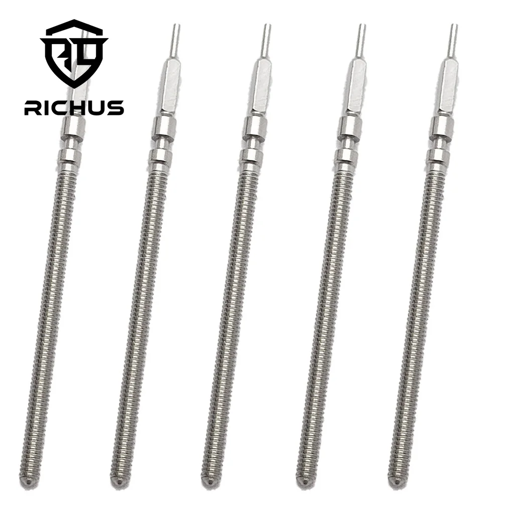 Premium Stainless Steel Watch Crown Stem for Automatic Mechanical Movement Watches