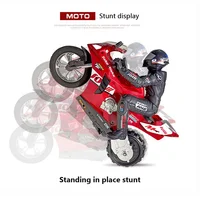 Coche de motocicleta acrobática RC 1/6, modelo de motocicleta de alta velocidad 2,4G, coche de Control por Radio, coches de juguete con control remoto, juguetes para niños y niños - Imagen 4