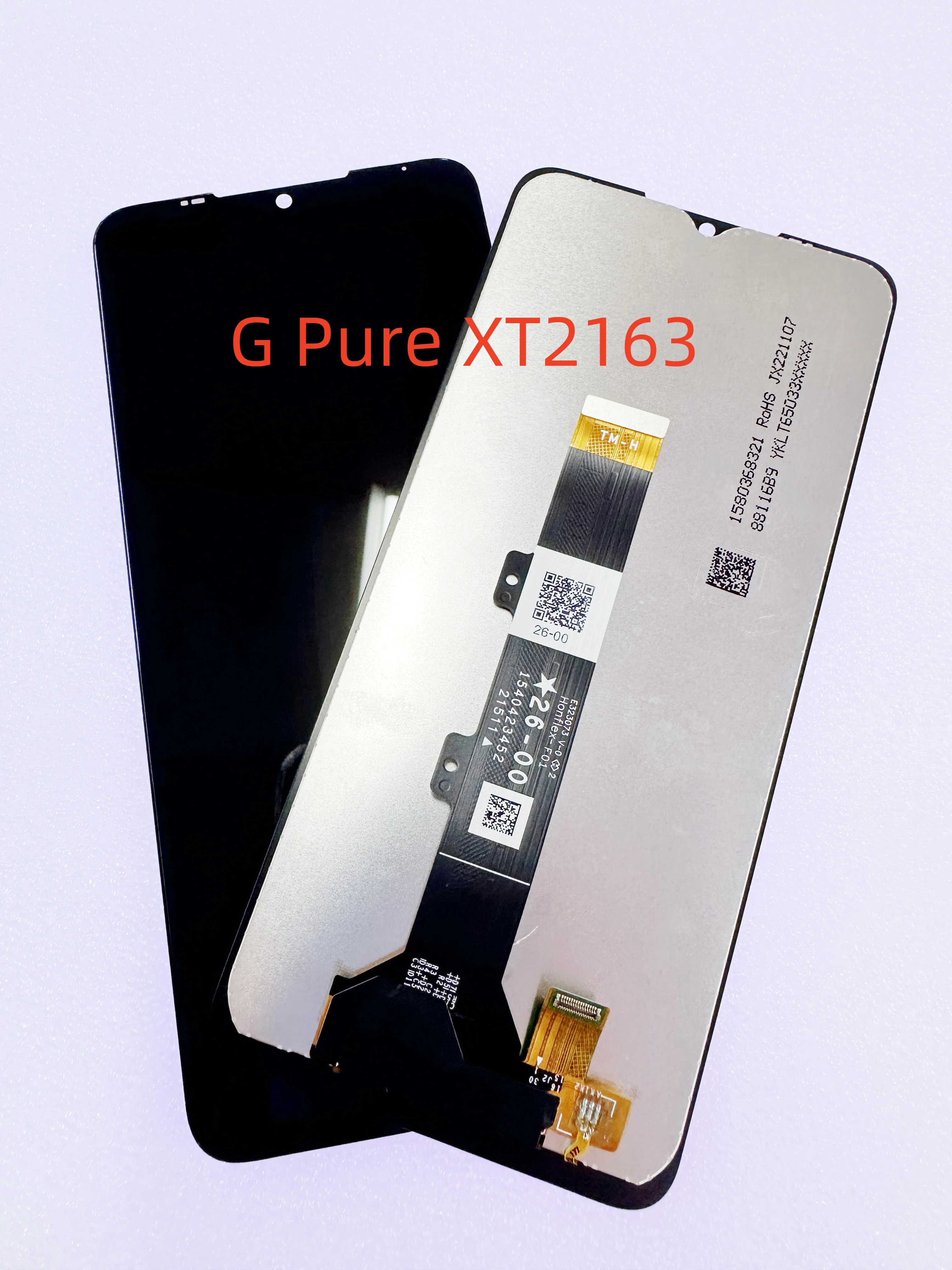 LCD display touch screen digiziter assembly replacement for Motorola Moto G Pure XT2163 lcd display replacement