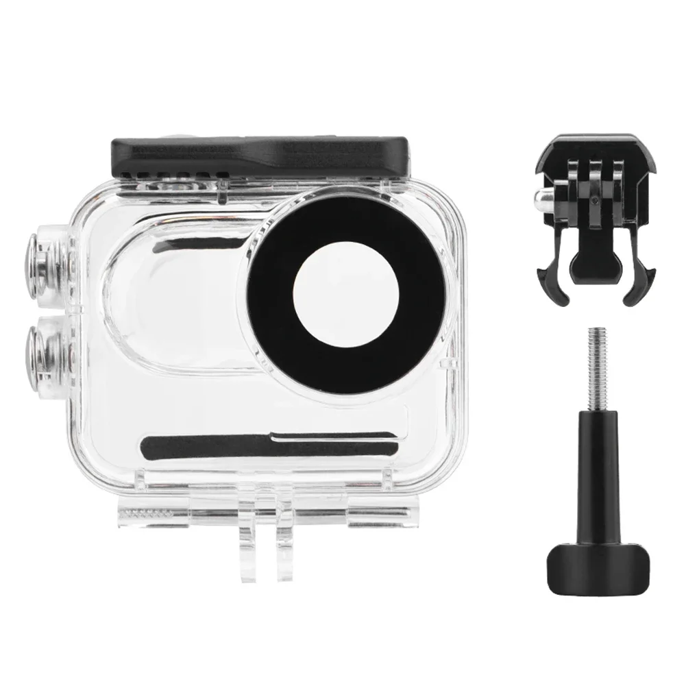브래킷 액세서리가 있는 방수 케이스, 방수 카메라 박스, Insta360 GO3 용 내압 수중 하우징 케이스, 60m