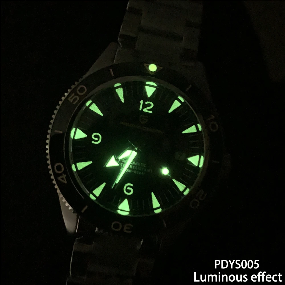 New PAGANI Design 41mm Men's Automatic Mechanical Watch Classic Retro 200m Waterproof Business Sports Watches Reloj Hombre