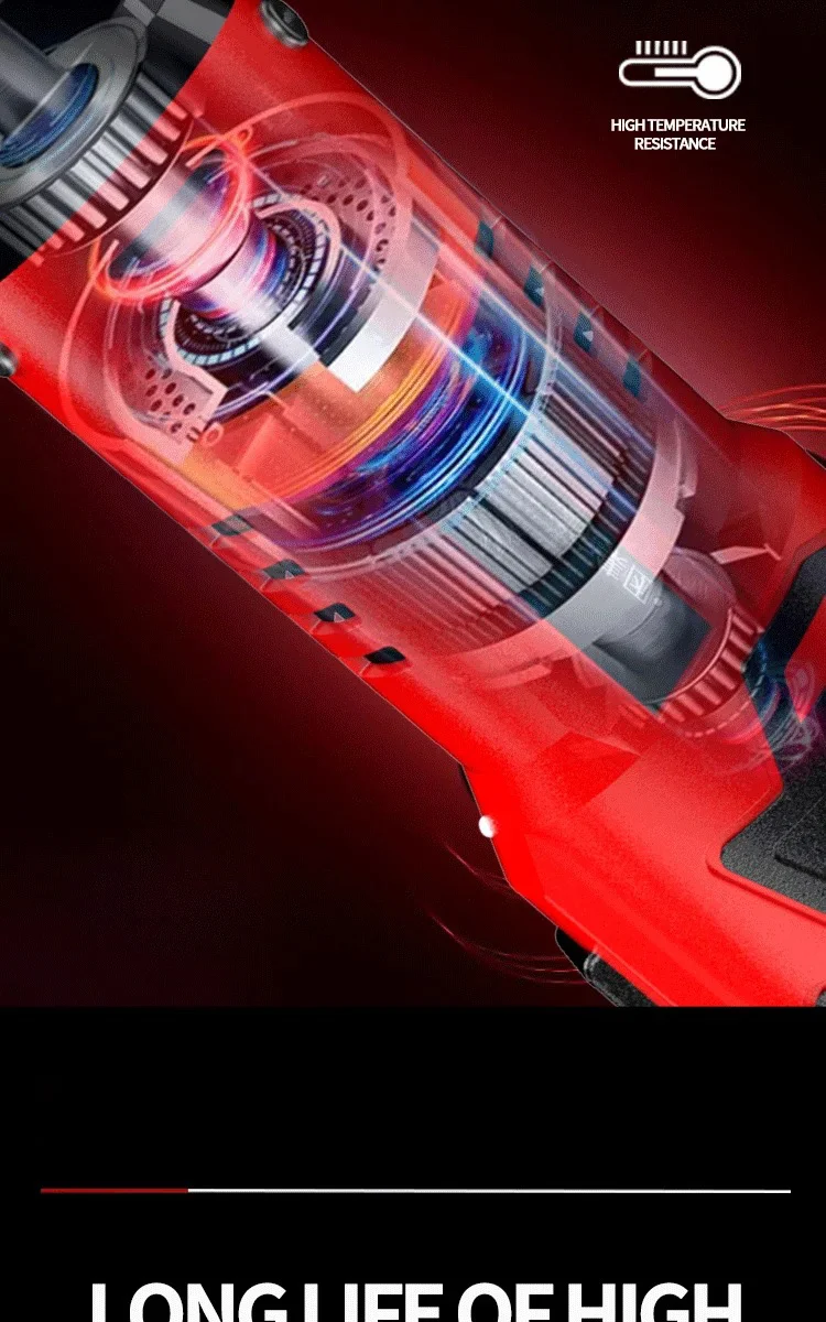 12V Cordless Right Angle Electric Wrench - Battery