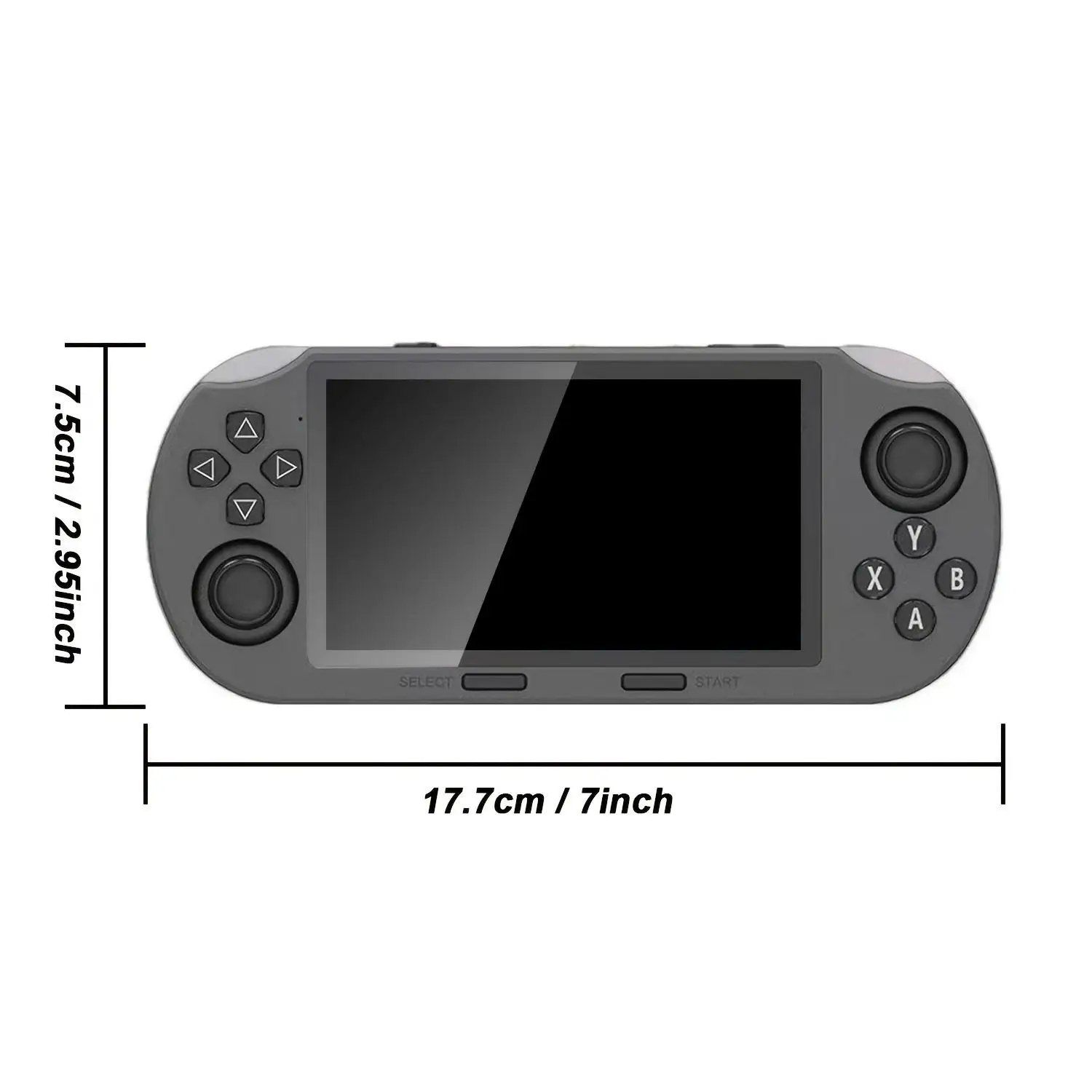 WUDS SF3000 Retro Handheld Game Console, 4.5 Inch IPS Screen Games Machine, Wireless Mini Portable Game Player view 2