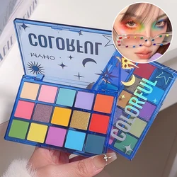 Ultimate 15 - Color High - Pigment Eyeshadow Palette - Shimmer, Matte & Metallic Finishes, Waterproof Formula (01)