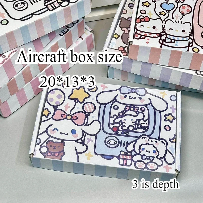 5pcs/set Japanese Sanrio Kawaii Kuromi Cute Packaging Box Christmas Decor Gift Boxfor Jewelry Candy DIY Handmade Soap Packing