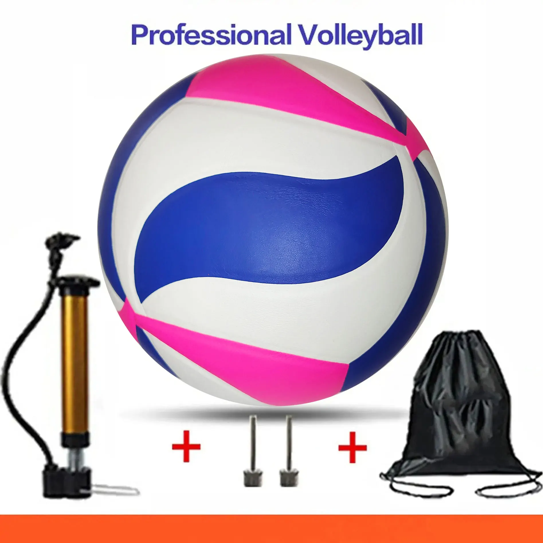 Classic Volleyball Christmas Gift Beach Volleyball Training And Competition Volleyball Optional Pump + Needle + Mesh Bag