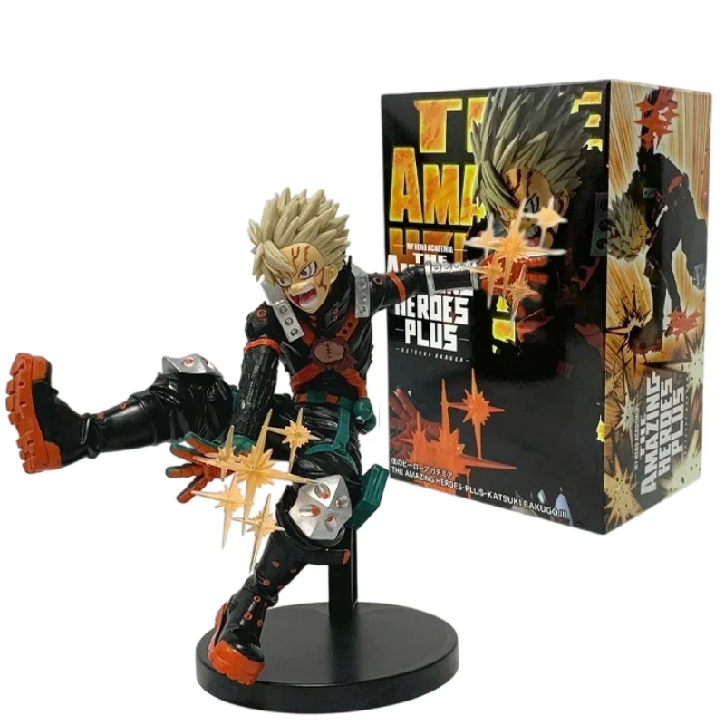 My Hero Academia Bakugou Katsuki Action Figure with Effects - Collectible Decor Statue Toy Gift