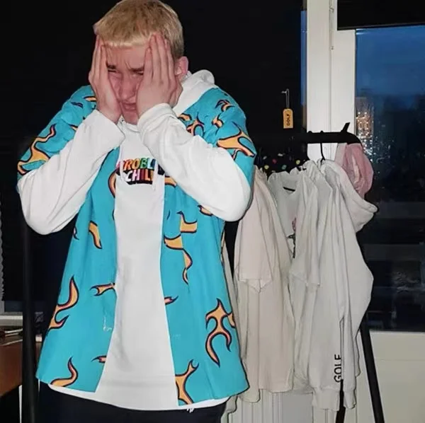 Flame golf shirt Clearance