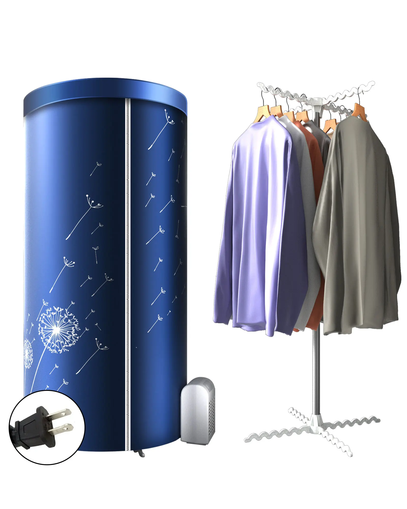 Portable Electric Clothes Dryer,110V - 1000W Heated Clothes Airer,Travel  Heated Clothes Dryer with Timer,Electric Clothes Dryer - AliExpress
