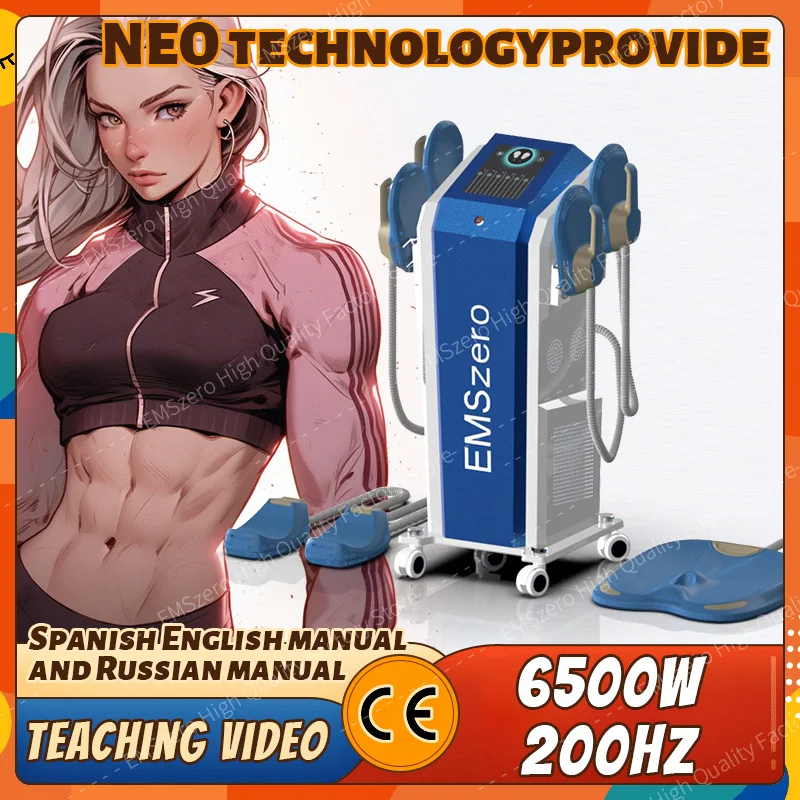 NEW in Sculpt Muscle Stimulator Hi-EMT  EMSzero  6500W High Intensity NEO Electromagnetic Slimming Fitness