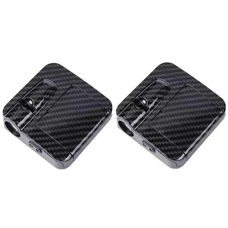 2PCS Wireless Car Door Projector Light LED Welcome Courtesy Ghost Shadow Projector Lamp for FIAT 500X 500L Car Accessories