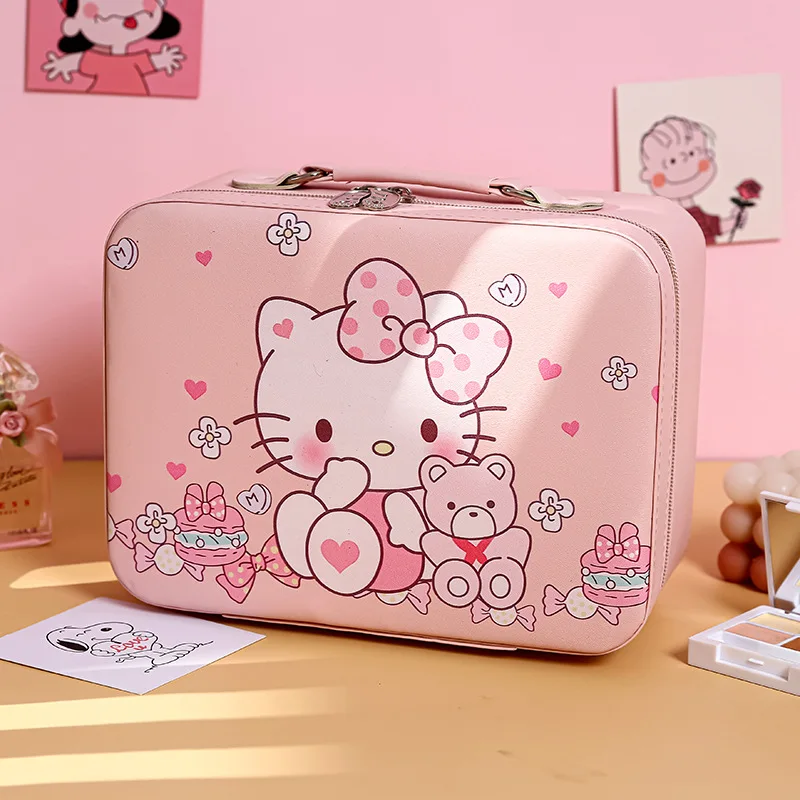 Sanrio Pachacco Cosmetic Storage Bag 4 In 1 Handbag New Cute Cartoon  Detachable Multifunction Portable Make Up Cases for Outdoor - AliExpress