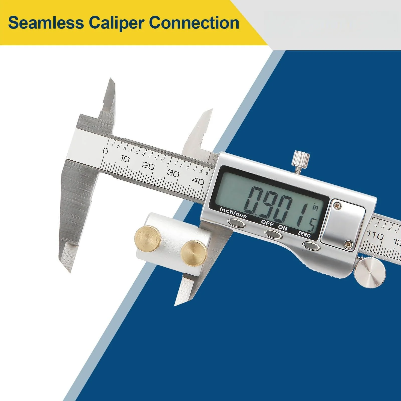 Comparison measurement tool kit, including 14 plugins, suitable for sizes 17 to 45