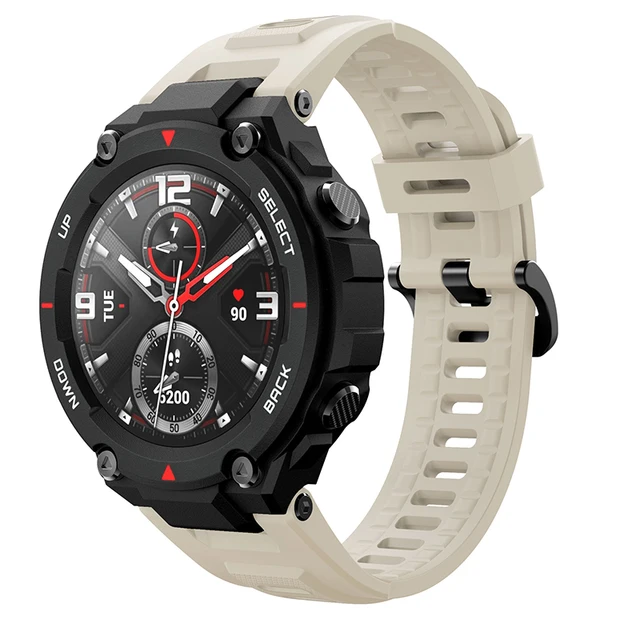 New Replacement Silicone Strap For Huami Amazfit T-Rex Adjustable