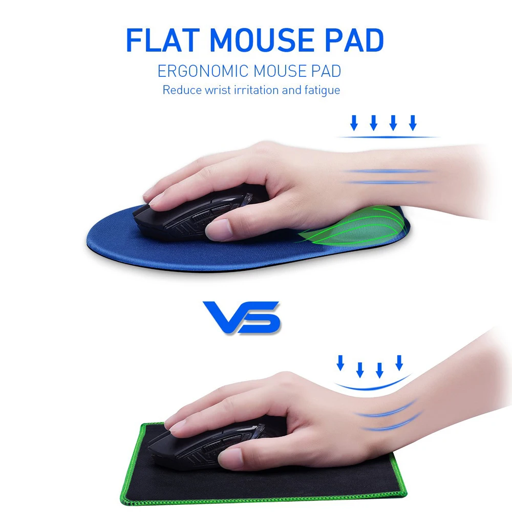 Ergonomic Wrist Rest Gaming Mouse Pad for Enhanced Comfort