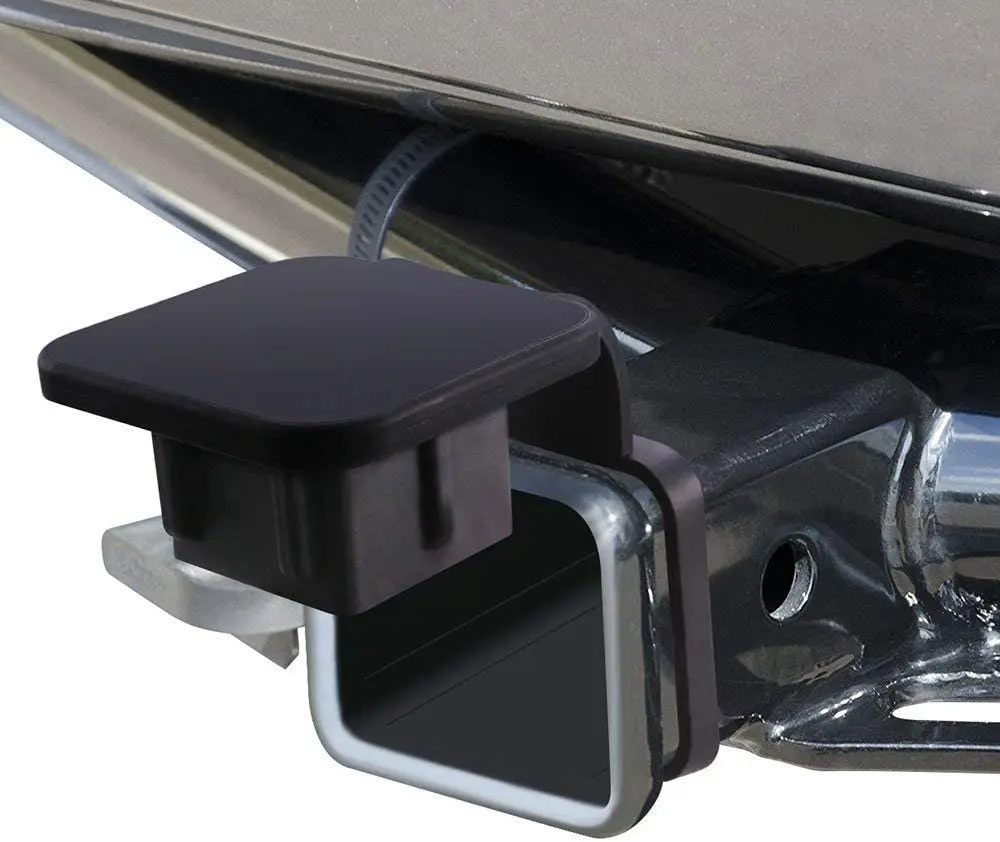 Car Plug Cover Car Plug Cover Hook Dust Plug Square Mouth Protective Cover for 2 Inch Receivers Towing Hitch Rubber Covers