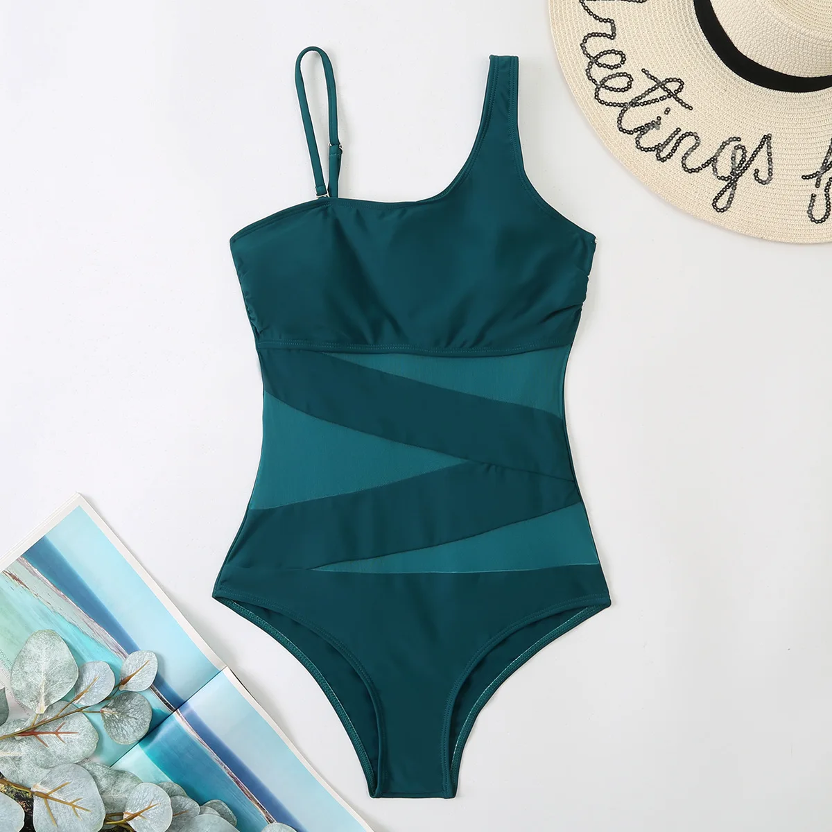blackish green