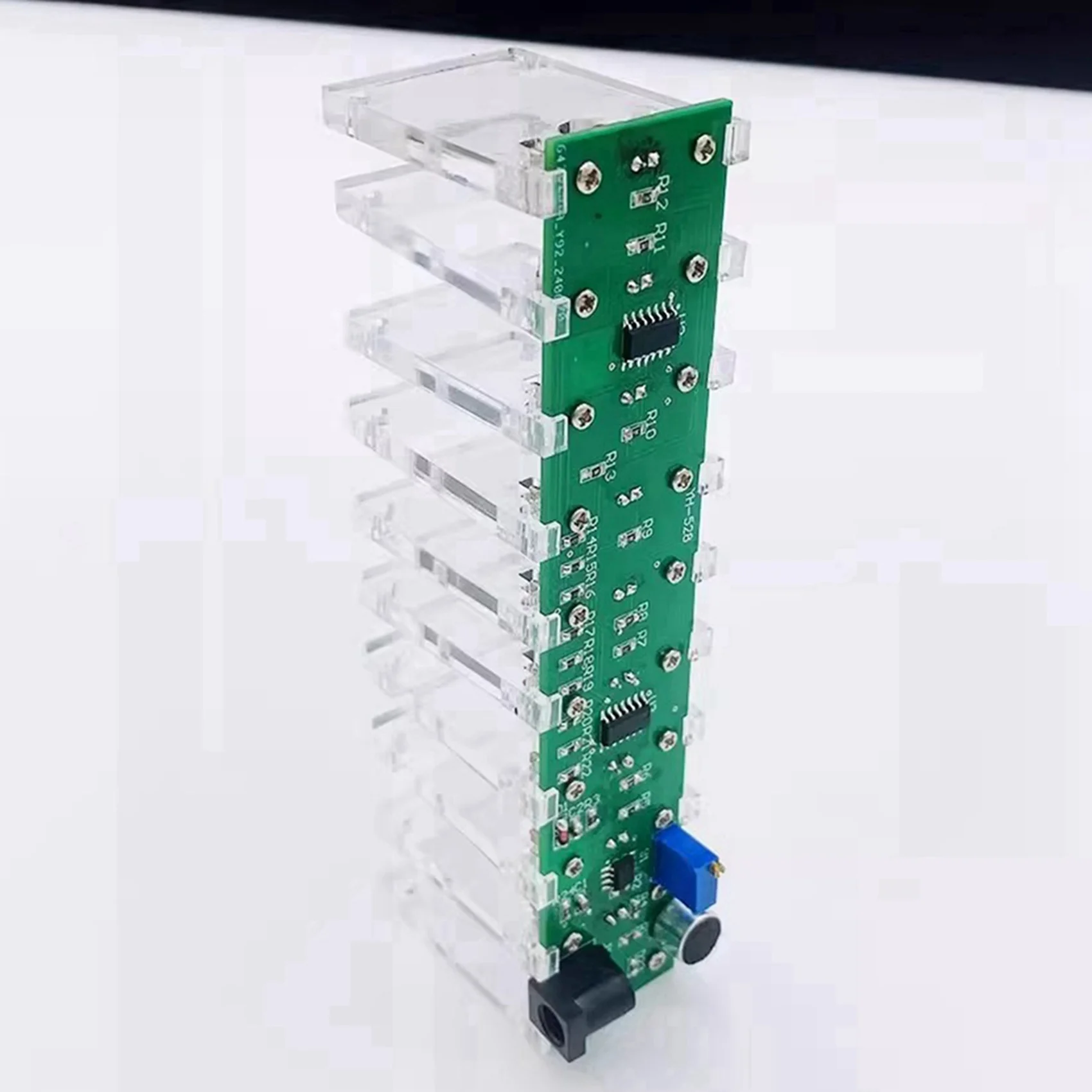 TA-2X DIY 사운드 컨트롤 LED 음악 스펙트럼 전자 키트 컬럼 오디오 디스플레이 PCB 납땜 연습 키트 LM358 LM339