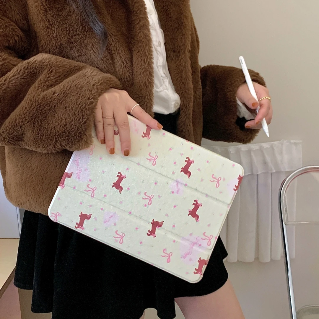 Cartoon Puppy Case for iPad