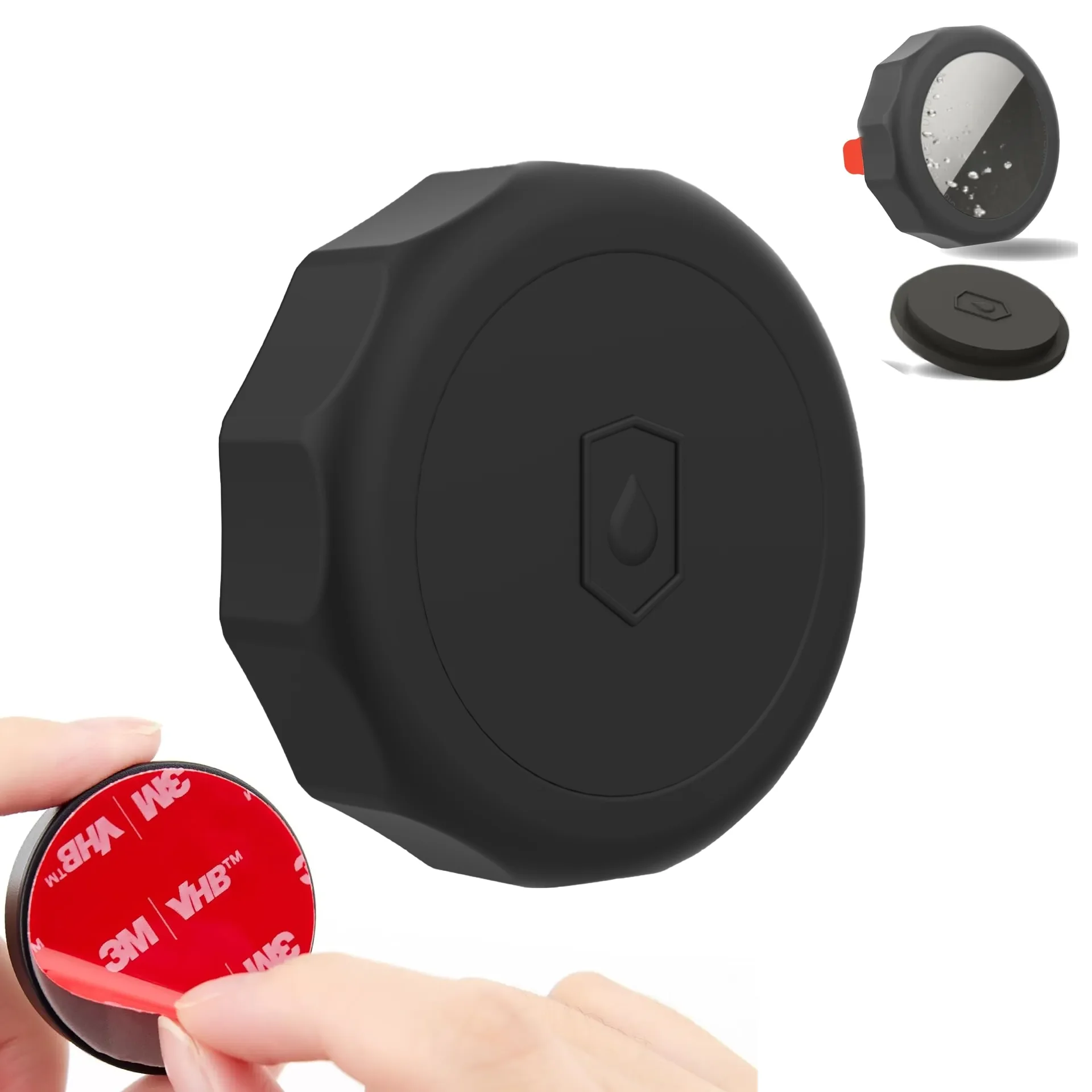 Magnetic Holder Case with Hidden Silicone Protective Cover for Secure Metal Surface Mounting