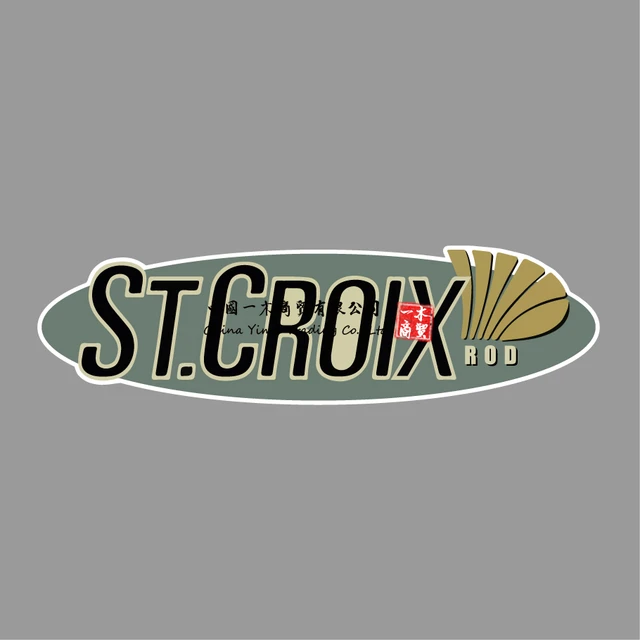 Logo Stickers for St Croix Vinyl Decal Sticker Fishing Lure Rod Reel Tackle  Bass Boat Fish Bait