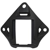 Tactics Helmet NVG Mount Base Adapter Shroud with 3-Hole Aluminum Alloy Helmet NVG Base for Marine Helmets NVG Mounting 4