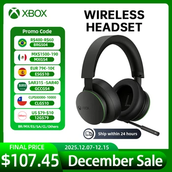Cuffie wireless Microsoft Xbox originali al 100% nuove: dispositivi Xbox Series XS, Xbox One e Windows 10
