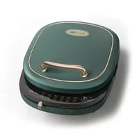 Green Electric cake pancake pot House Pancake pan fried Grilled Sandwiches Sandwiches Can be Removed Bears 1