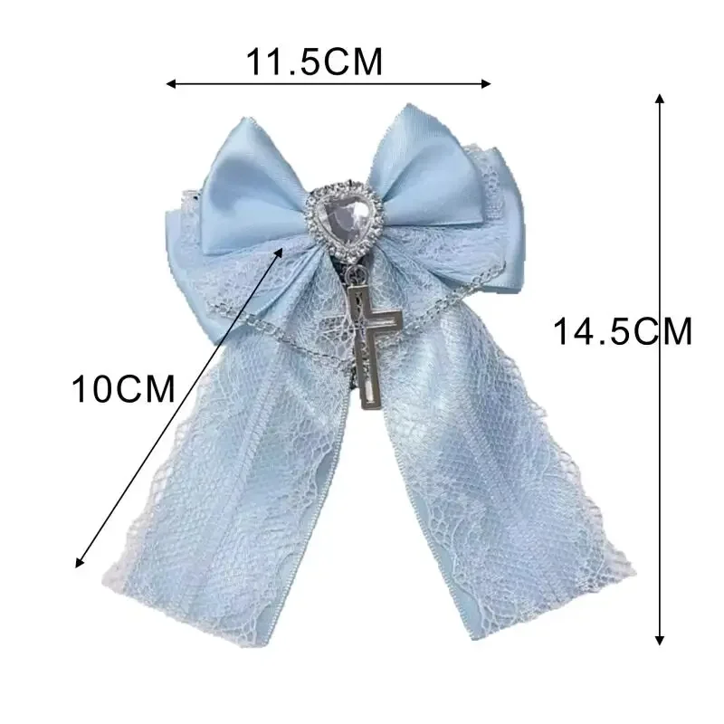 Chic Harajuku Lolita Bow Hair Clips - Stylish Y2K Black & White Accessories