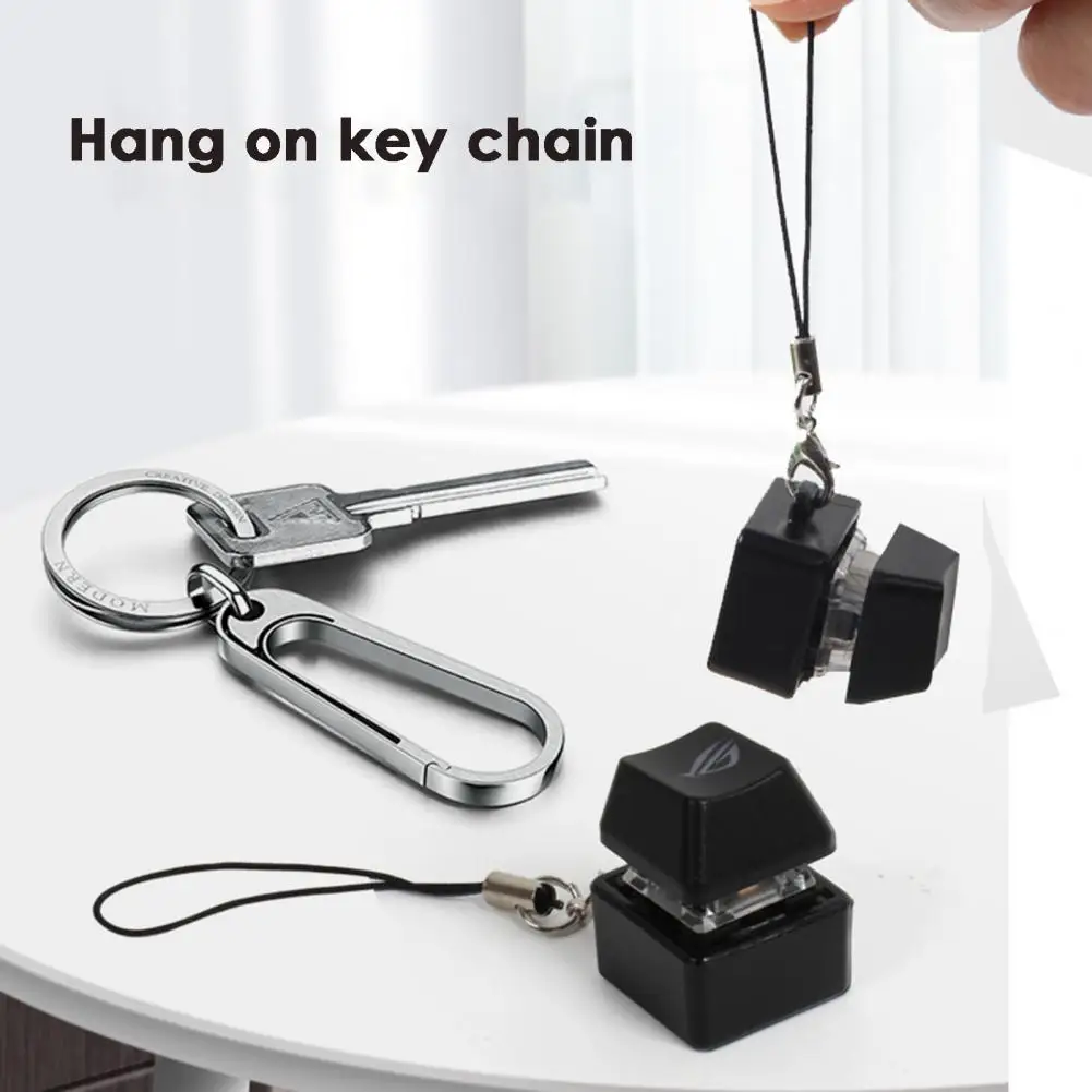 Stress Relief Toy Plastic Anti-Anxiety Toy Finger Button Fidget Keycap Kids Anti Stress Party Favors