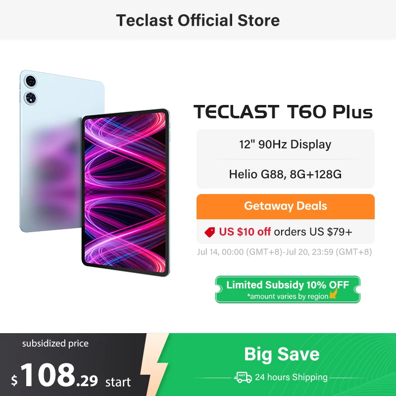 【新品】TECLAST T60 Plus タブレット Teclast T60 Plusのレビュー！12型の大画面で動画も大迫力！雑誌