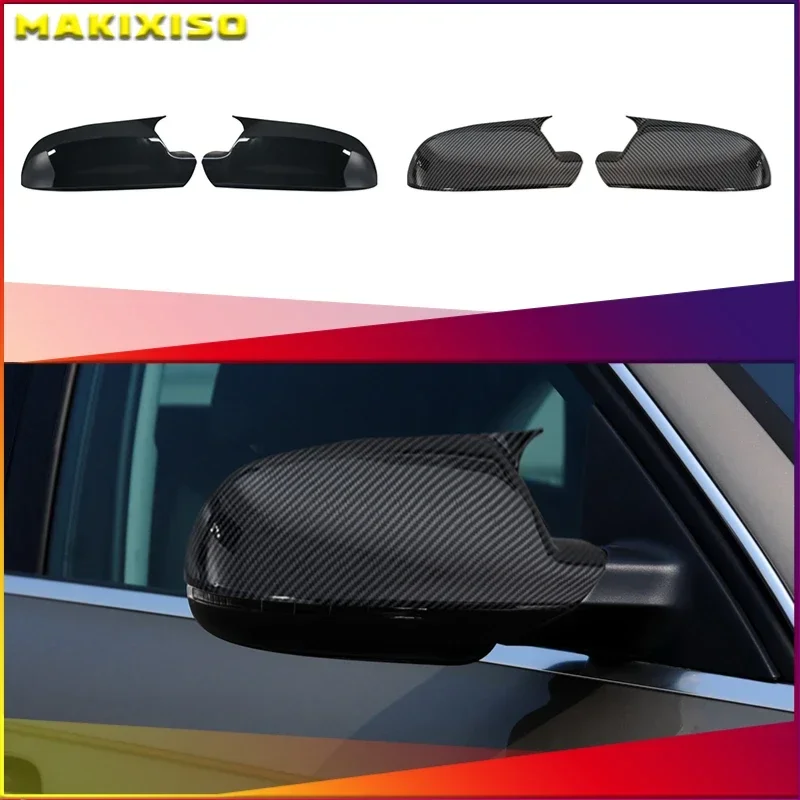 

2 pcs Superb car Mirror cover For Audi A4 A5 S5 B8.5 B8 RS5 RS4 S6 S4 Car Mirror Cover Signal light protection cover