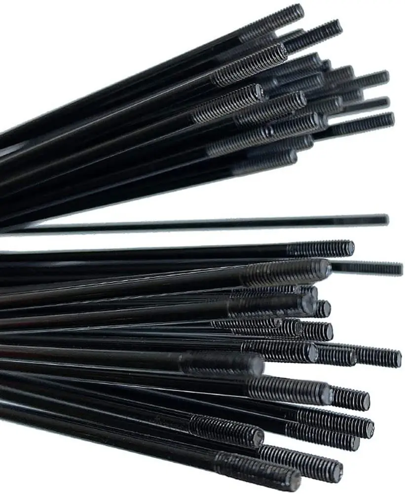 Bicycle Spokes 36pcs 13G 100-300mm J bend Stainless Steel