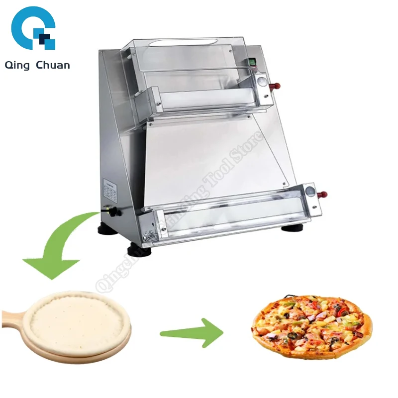 Pizza Dough Making Machine Automatic pizza noodle press can press 10-40CM pizza