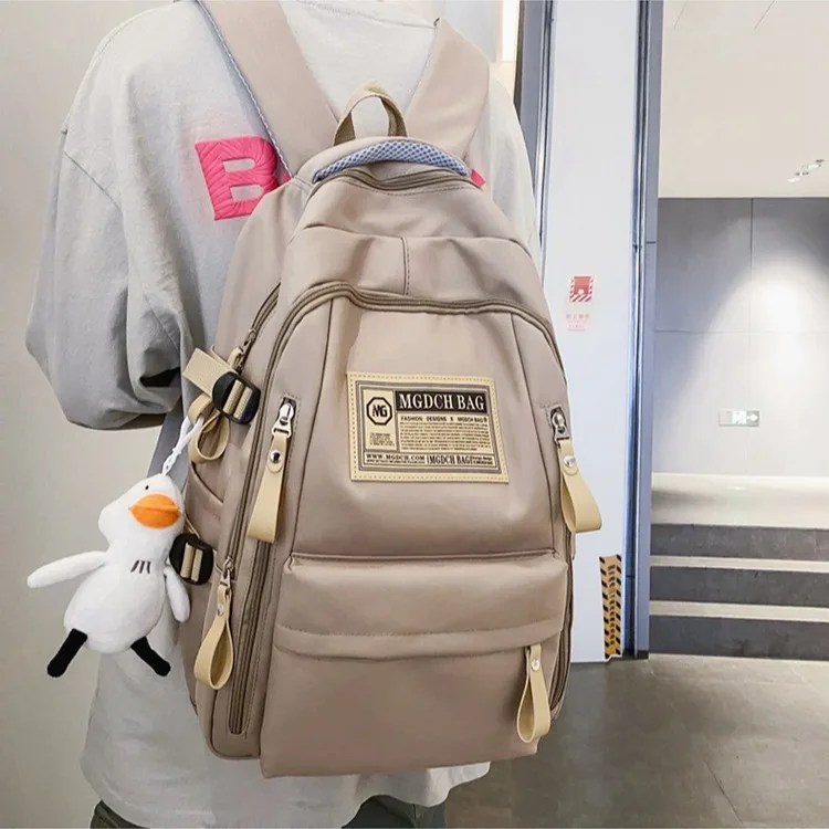 Unisex Large Capacity Backpack High School Middle School Elementary School Students College Students Double Shoulder Bag - 4