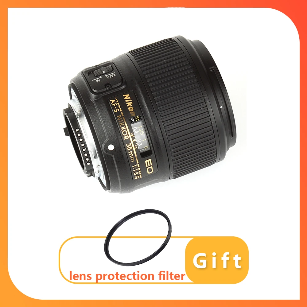 Nikon Af-S Nikkor 35Mm F/1.8G Ed Fx Lens