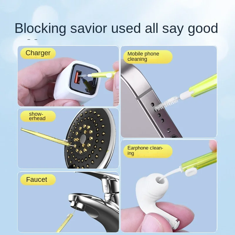 Universal Mobile Device Cleaning Kit with Dust Plugs and Brushes