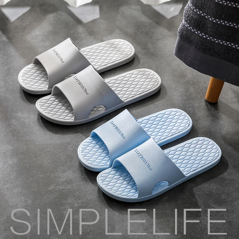 Family Unisex Women Men  Fashion Slippers EVA Soft Sole Summer Beach Sandals Couples Casual Flip Flop Shoes Bathroom Slipper 5