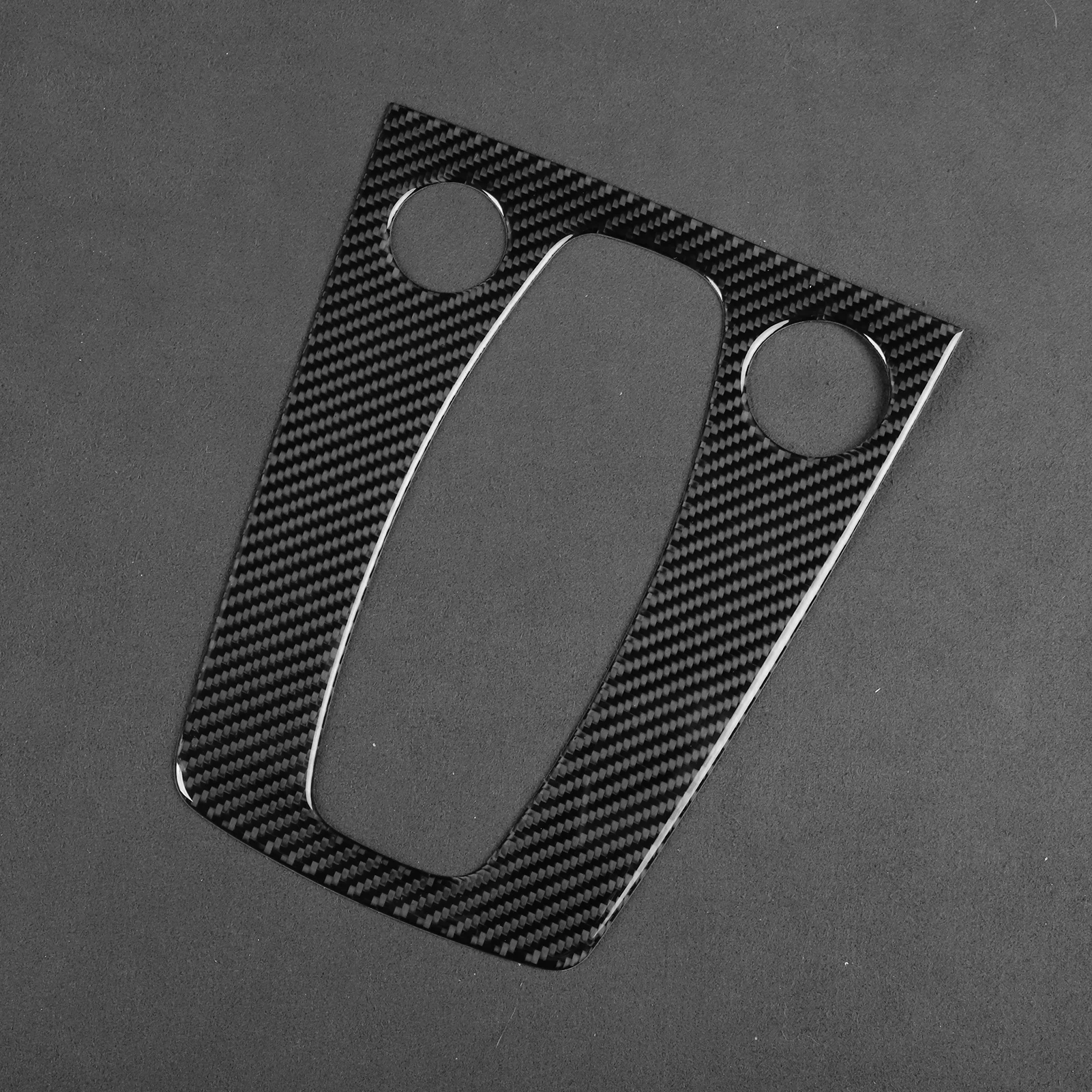 리얼 카본 파이버 자동차 액세서리 기어 변속 패널 트림 커버 소프트 스티커 (아우디 A3 스포트백/A3L/RS3 스포트백 2025 2026년형)