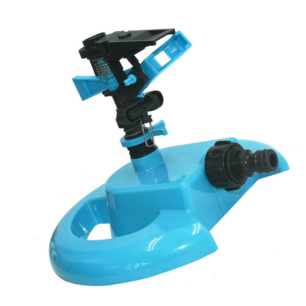 360 Degree Rotary Sprinkler Adjustable Automatic Rotating Sprinklers Large Coverage Area Lawn Sprinkler for Yard Lawn Garden
