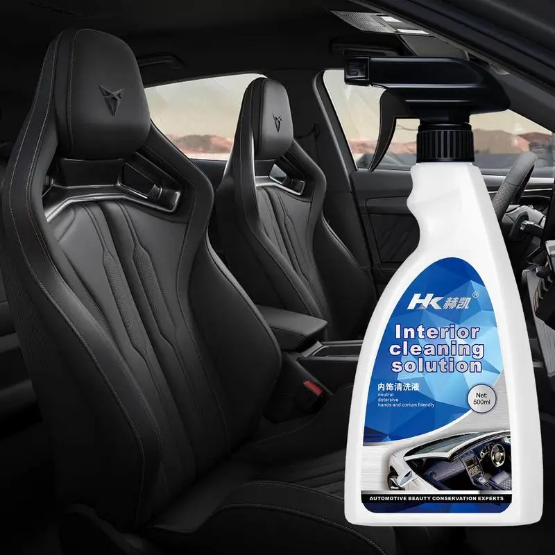 

Car Plastic Restorer Interior Cleaner Ceramic Car Paint Spray Waterproof Car Detailing Solution Dashboard Cleaner Renovator