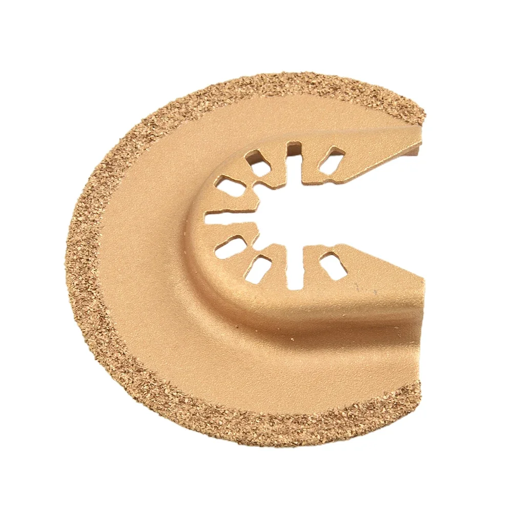 반원 다이아몬드 진동 톱날, 퀵릴리즈 커팅 디스크, 완고한 재료 제거, 64mm