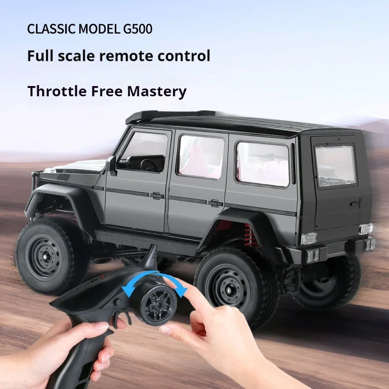 MN86S Big G Full-Scale Four-Wheel Drive Remote Control Off-Road Vehicle Climbing Car 1/12 RC Model Car Can Be Modified RTR 4