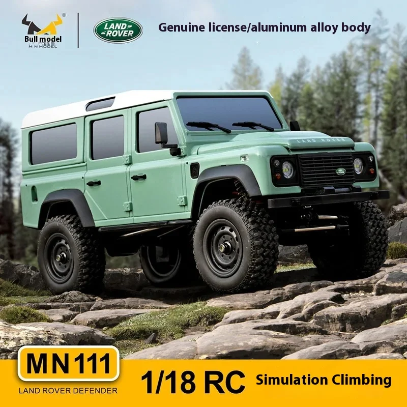 MN Mn111 KIT RTR 1/18 Rc Car 3 Speeds Full Scale Remote Control Metal Shock Absorption Climbing Cars Lamp Clusters 2