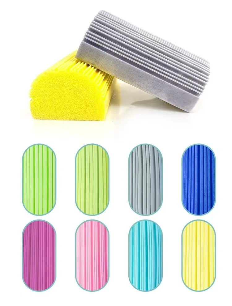Description Picture 5 of itemKitchen Clean Duster Sponge Wet Duster Powder Cleaning Sponge Dust Removal Dusters for Home Car Bathroom Scrub Kitchen Gadgets