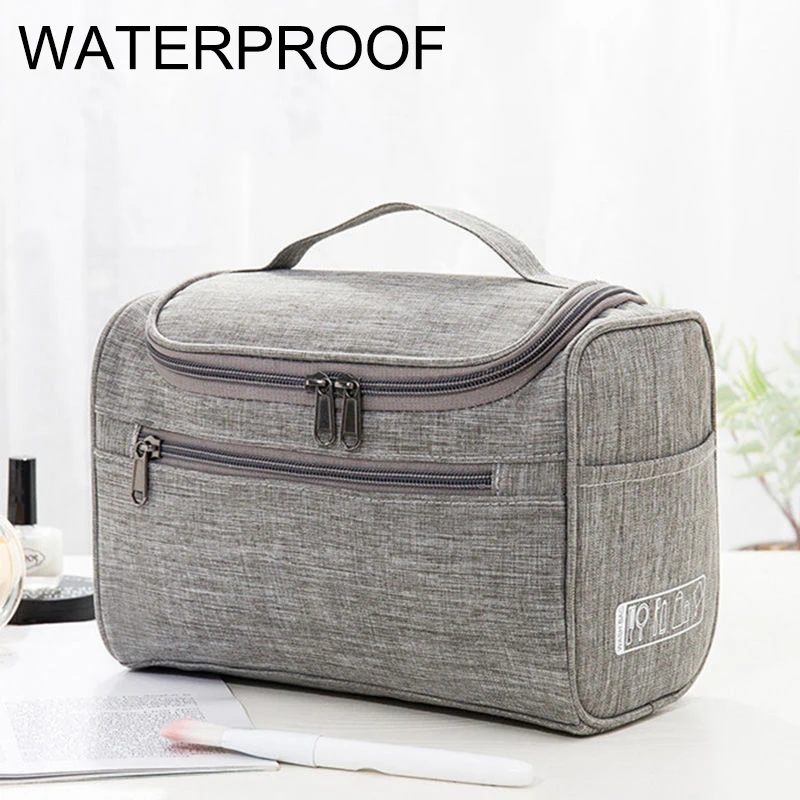 

Makeup Bag For Women Toiletries Organizer Waterproof Travel Make Up Storage Pouch Female Large Capacity Portable Cosmetic Case